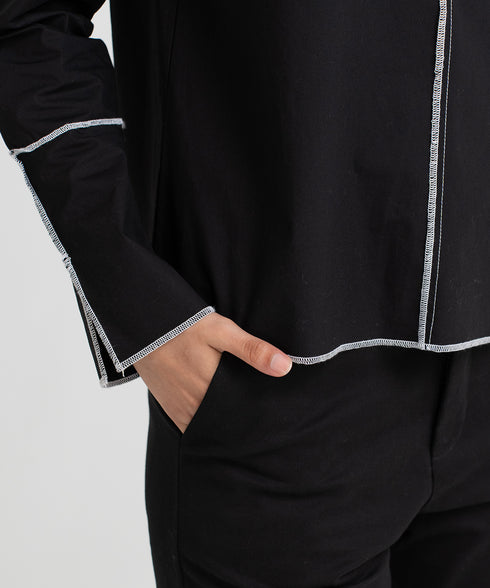 Women's Contrast Stitch Shirt